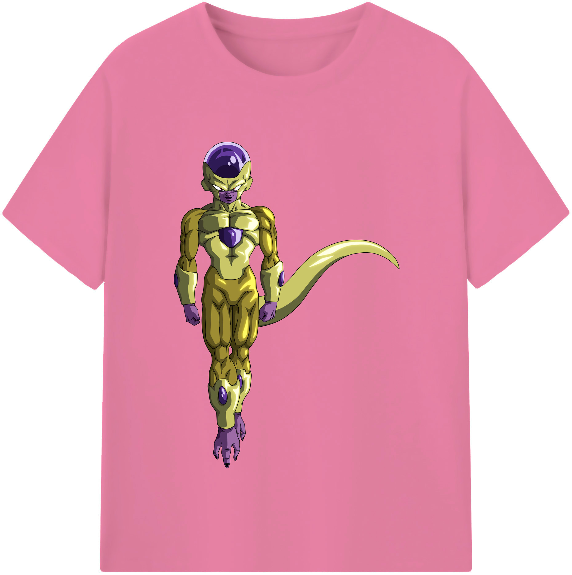 （画像用） ドラゴンボール フリーザ DRAGON BALL Frieza 綿100％半袖Tシャツ（フロントプリント）